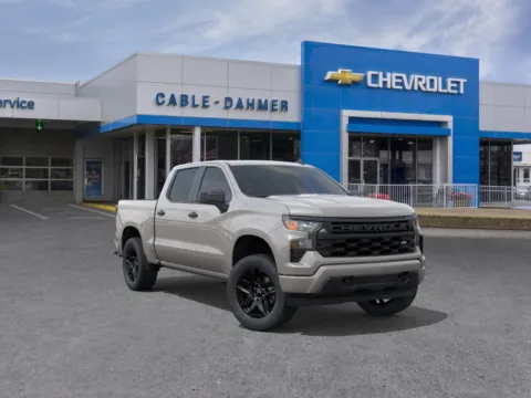 White 2026 Chevrolet Silverado 1500 Custom for sale in Independence, MO