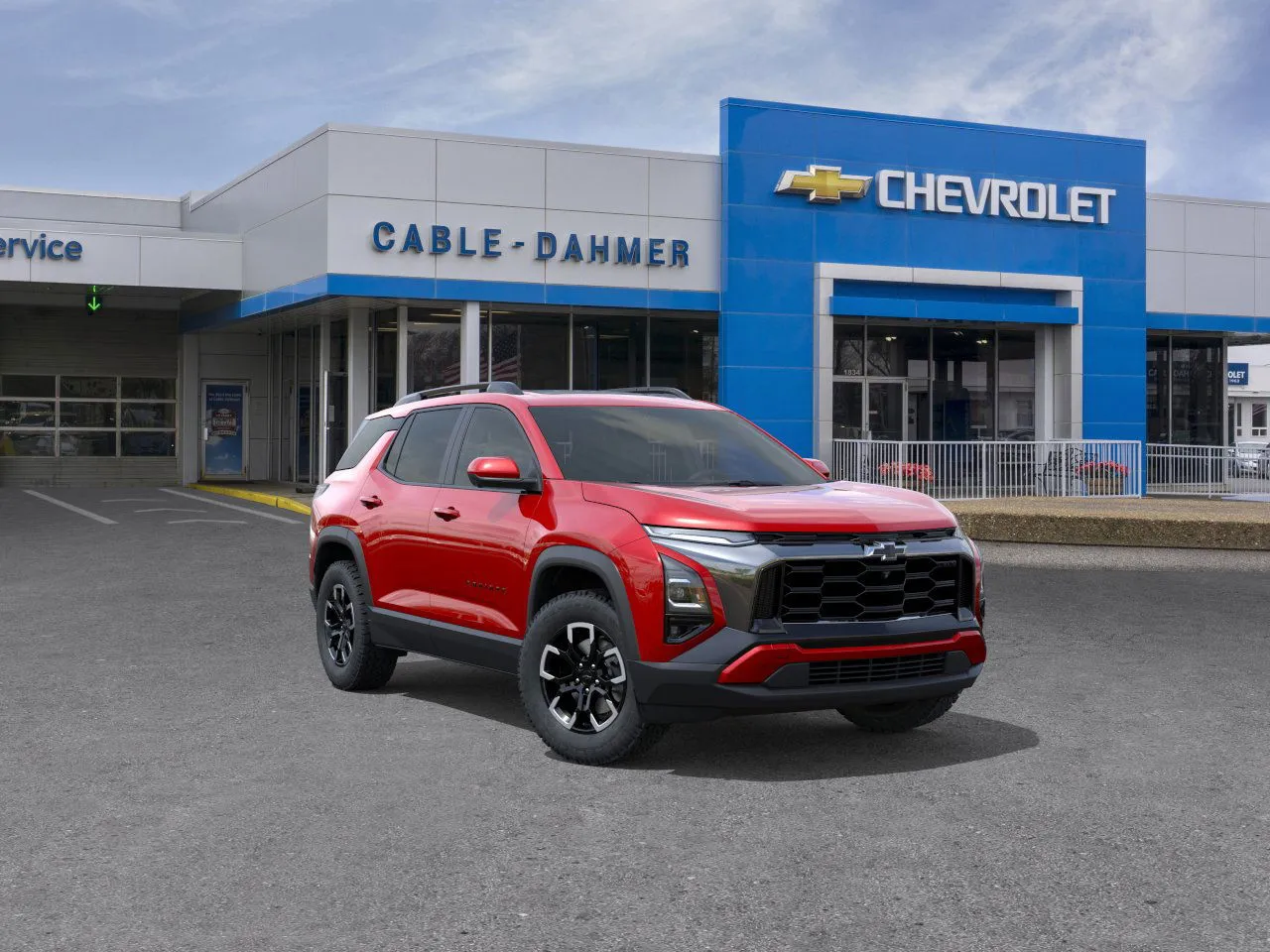 Red 2026 Chevrolet Equinox ACTIV for sale in Independence, MO