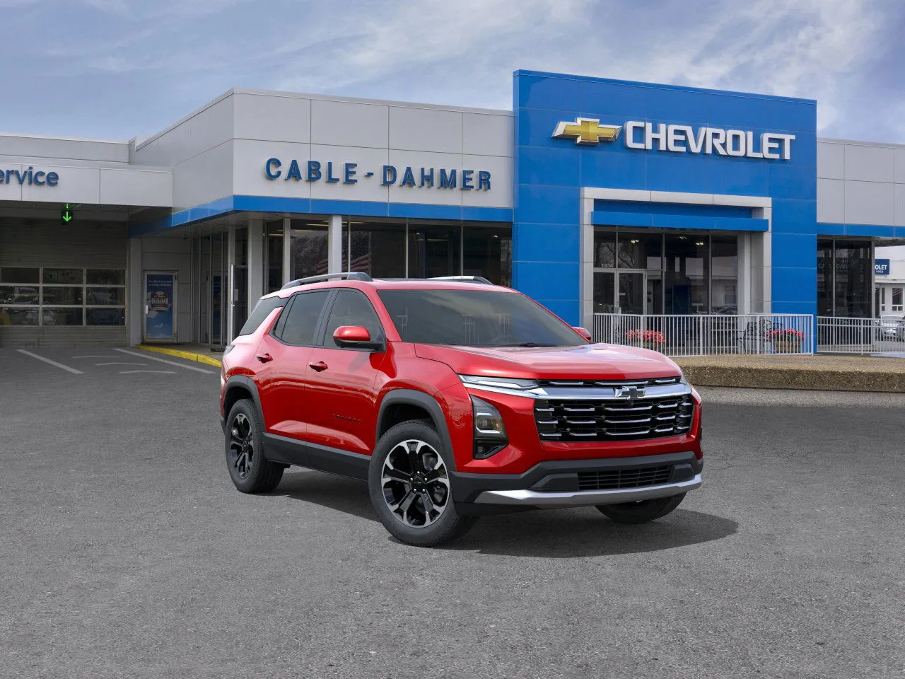 Red 2026 Chevrolet Equinox LT for sale in Independence, MO