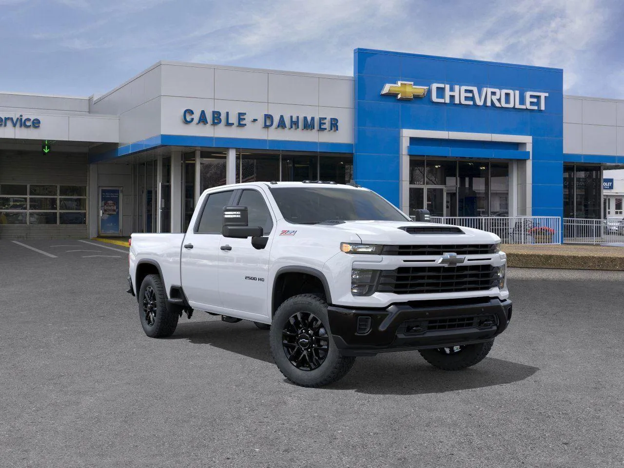 White 2026 Chevrolet Silverado 2500 HD Custom for sale in Independence, MO