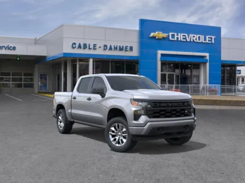 Gray 2026 Chevrolet Silverado 1500 Custom for sale in Independence, MO