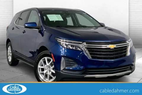 Blue 2022 Chevrolet Equinox LT for sale in Independence, MO