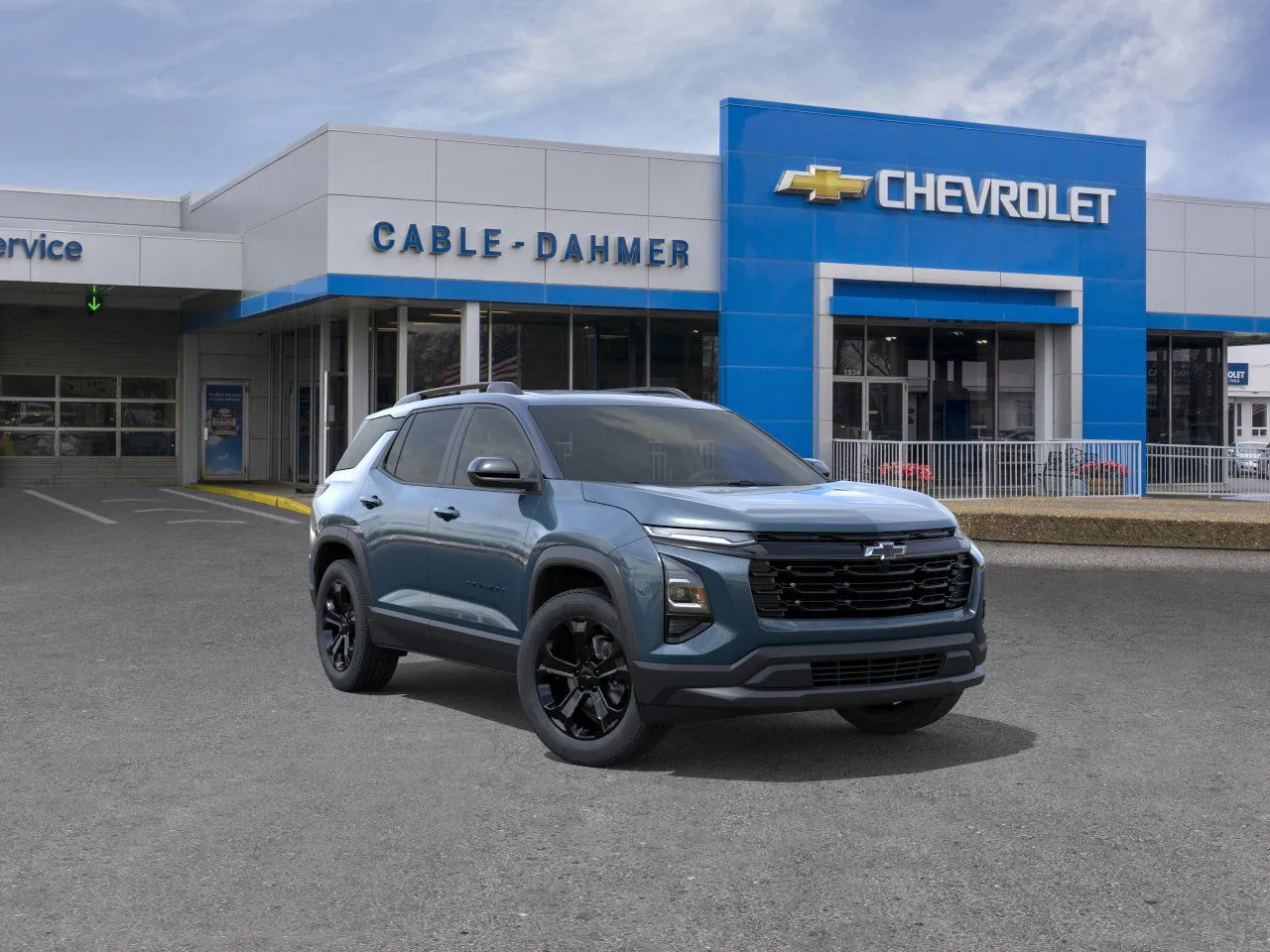 Blue 2026 Chevrolet Equinox LT for sale in Independence, MO