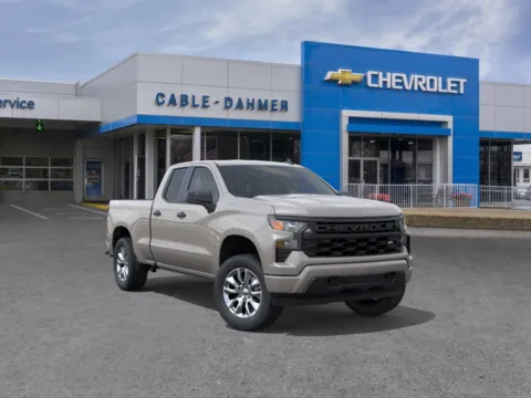 White 2026 Chevrolet Silverado 1500 Custom for sale in Independence, MO