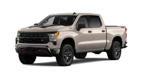 White 2026 Chevrolet Silverado 1500 Custom Trail Boss for sale in Independence, MO
