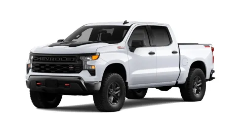 White 2026 Chevrolet Silverado 1500 Custom Trail Boss for sale in Independence, MO