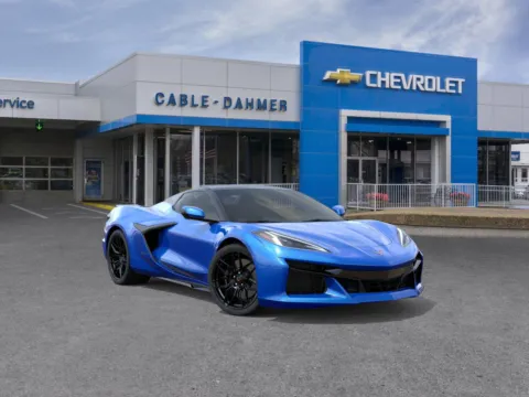 Blue 2025 Chevrolet Corvette Z06 3LZ for sale in Independence, MO