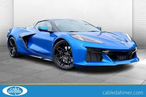 Blue 2025 Chevrolet Corvette Z06 3LZ for sale in Independence, MO