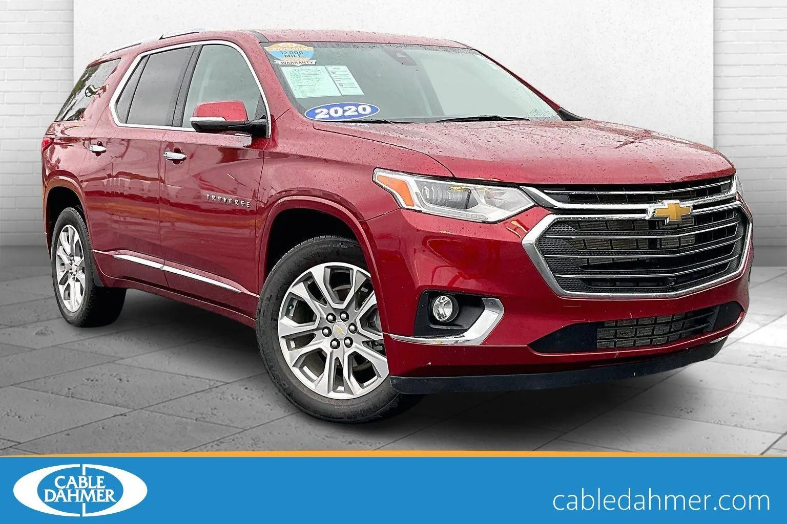 Used 2020 Chevrolet Traverse Premier with VIN 1GNERKKW2LJ202448 for sale in Kansas City