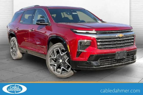 Red 2026 Chevrolet Traverse High Country for sale in Independence, MO