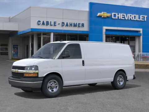 Photos of 2025 Chevrolet Express Cargo 2500 WT for sale in Independence, MO at Cable Dahmer Chevrolet of Independence