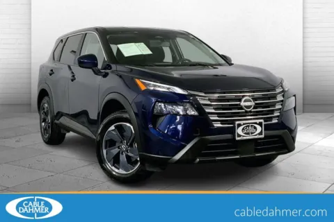 Blue 2024 Nissan Rogue SV for sale in Independence, MO