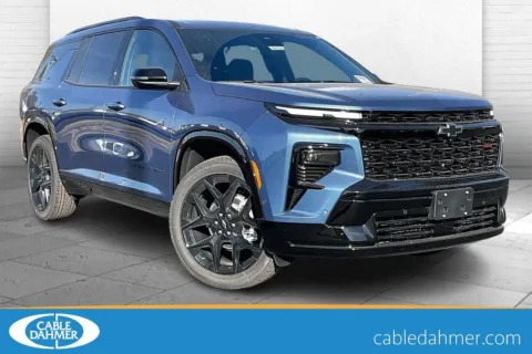 Blue 2026 Chevrolet Traverse RS for sale in Independence, MO