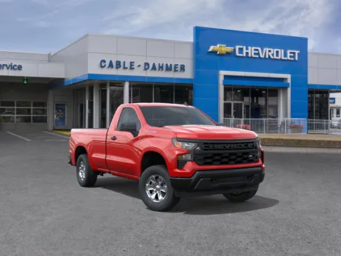 Red 2026 Chevrolet Silverado 1500 WT for sale in Independence, MO