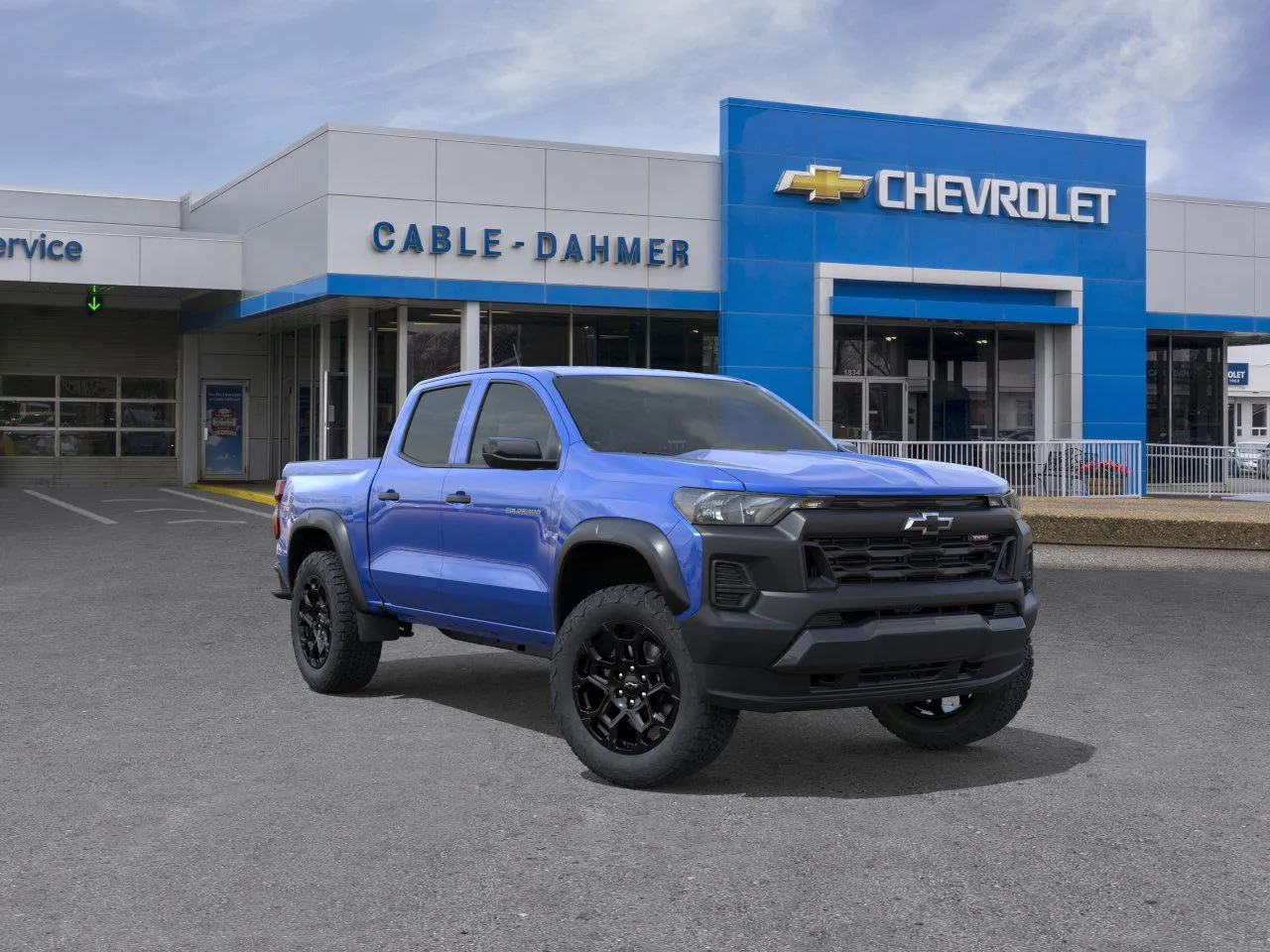 Blue 2026 Chevrolet Colorado Trail Boss for sale in Independence, MO