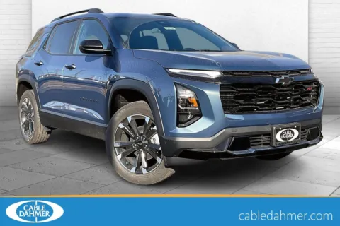 Blue 2026 Chevrolet Equinox RS for sale in Independence, MO