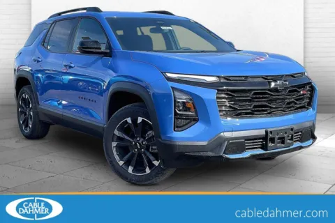 Blue 2026 Chevrolet Equinox RS for sale in Independence, MO