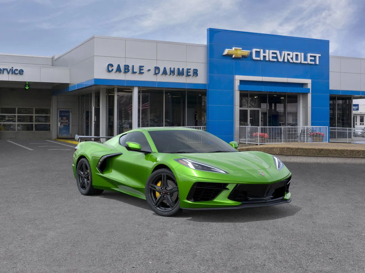 Green 2026 Chevrolet Corvette Stingray 1LT for sale in Independence, MO