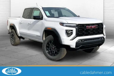 White 2026 GMC Canyon Elevation for sale in Kansas City, MO