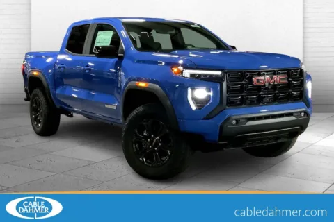 Blue 2025 GMC Canyon 4WD Elevation for sale in Kansas City, MO