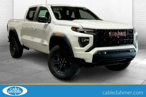 White 2025 GMC Canyon Elevation for sale in Kansas City, MO