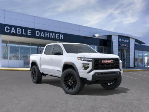 White 2025 GMC Canyon 4WD Elevation for sale in Kansas City, MO