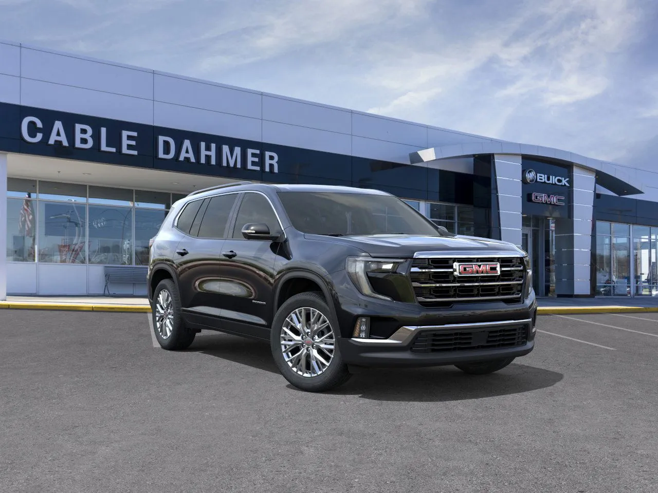 Black 2026 GMC Acadia FWD Elevation for sale in Kansas City, MO