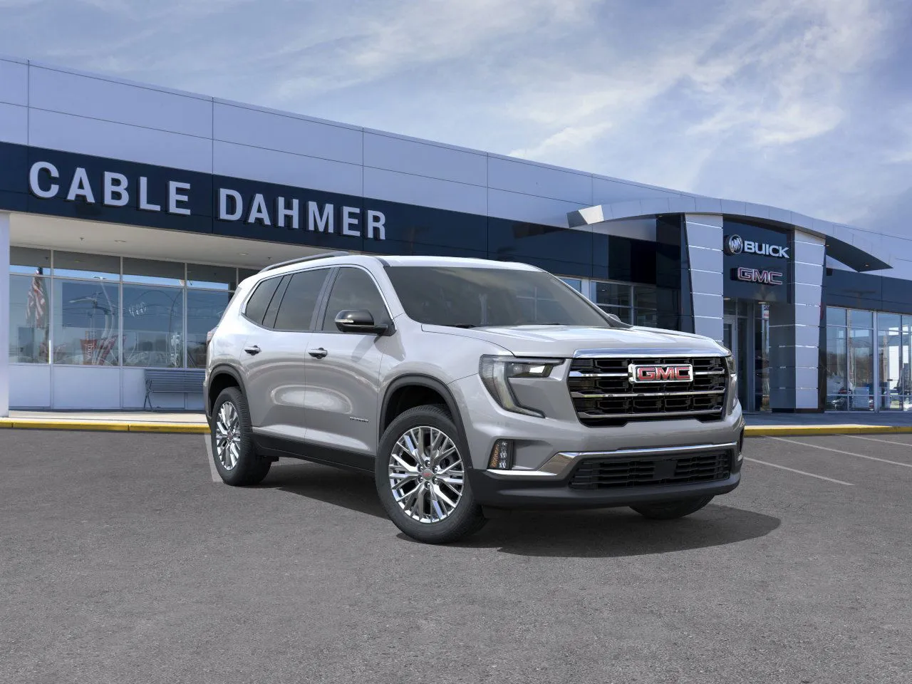 Gray 2026 GMC Acadia FWD Elevation for sale in Kansas City, MO
