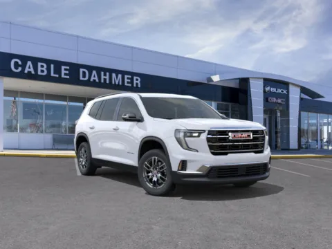 White 2026 GMC Acadia FWD Elevation for sale in Kansas City, MO