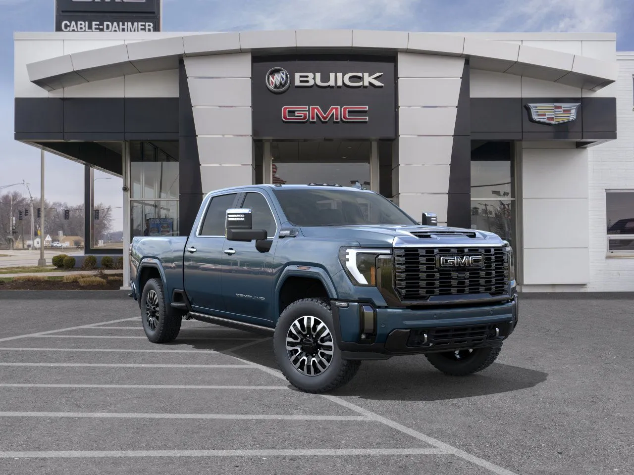 Blue 2026 GMC Sierra 2500 HD Denali Ultimate for sale in Independence, MO