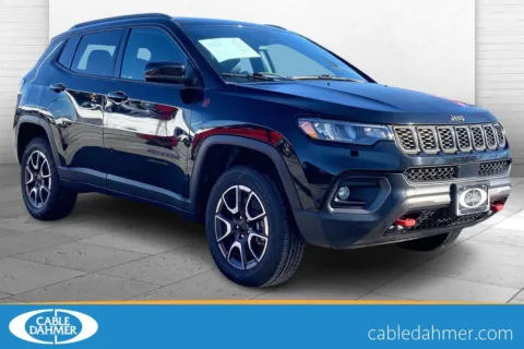 Black 2024 Jeep Compass Trailhawk for sale in Independence, MO