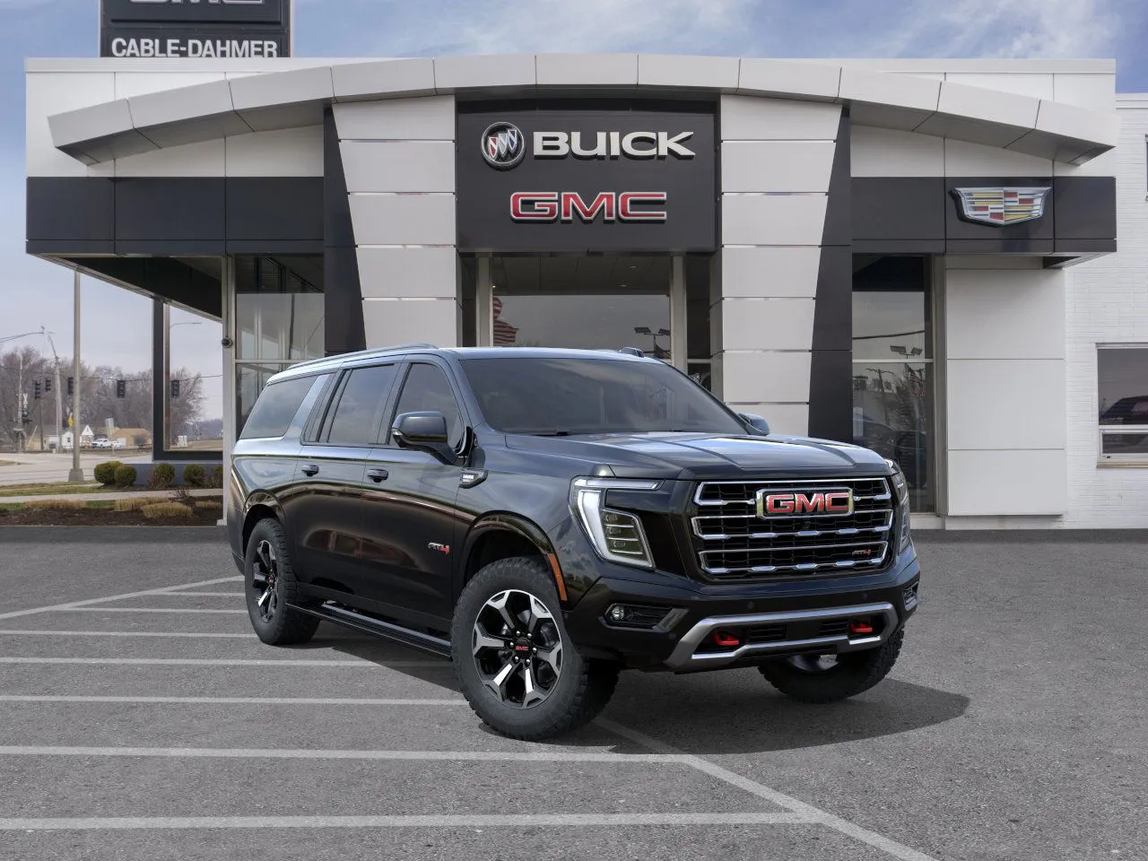 Black 2026 GMC Yukon XL AT4 for sale in Independence, MO