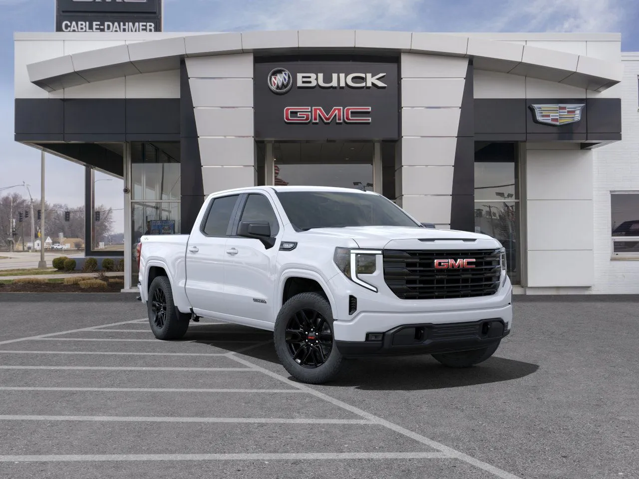 White 2025 GMC Sierra 1500 Elevation for sale in Independence, MO