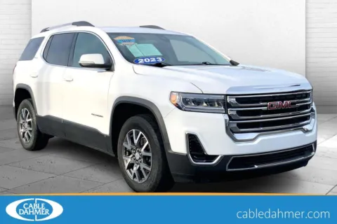 White 2023 GMC Acadia SLE for sale in Independence, MO