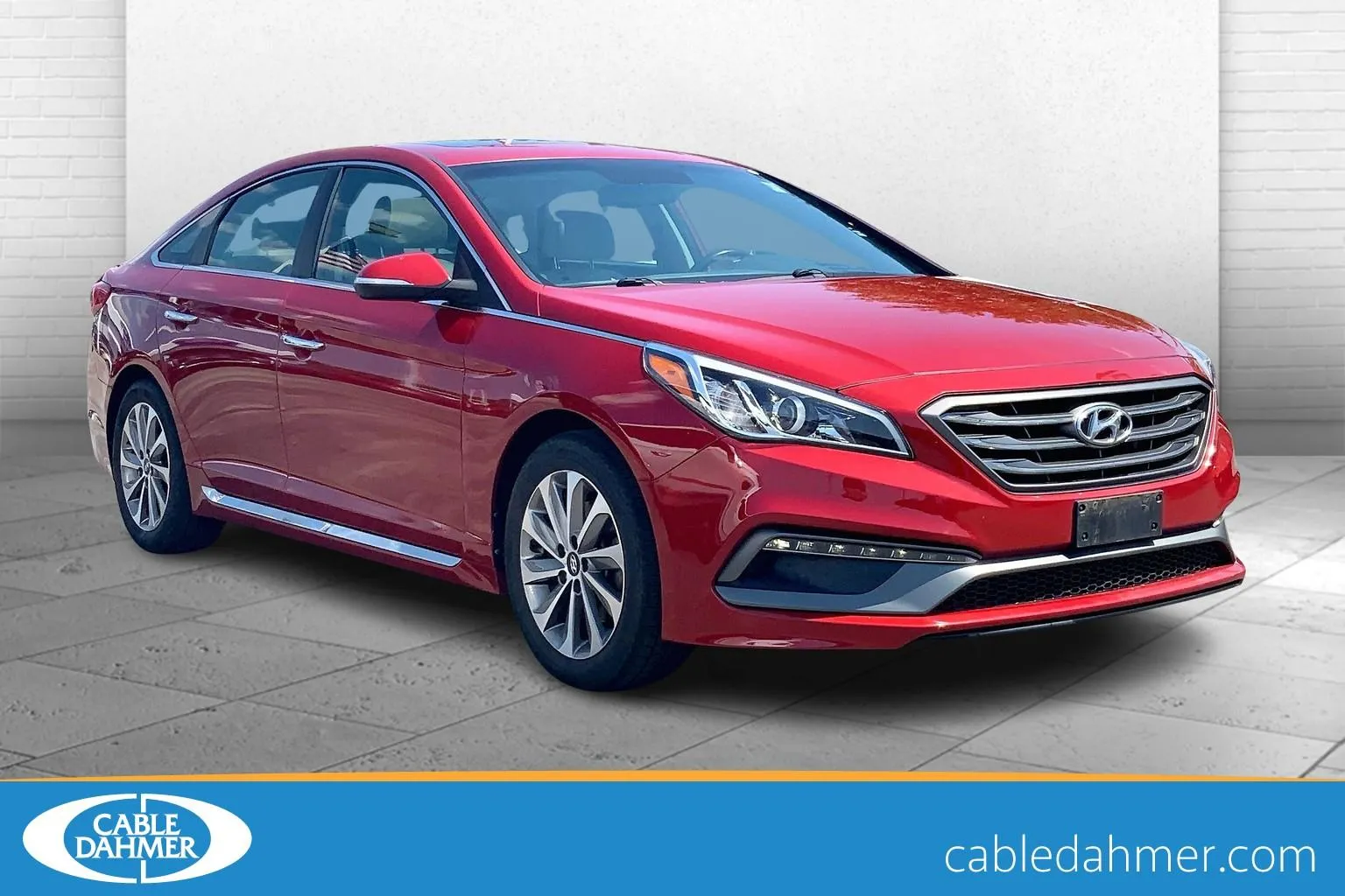 Red 2017 Hyundai Sonata Sport for sale in Independence, MO