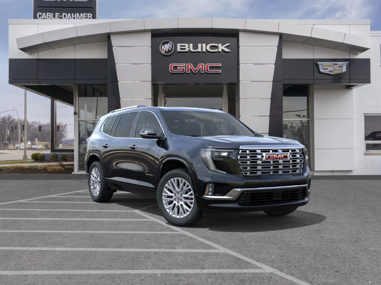 Black 2026 GMC Acadia Denali for sale in Independence, MO