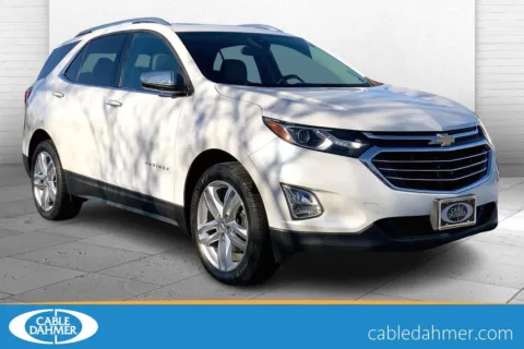 White 2018 Chevrolet Equinox Premier for sale in Independence, MO