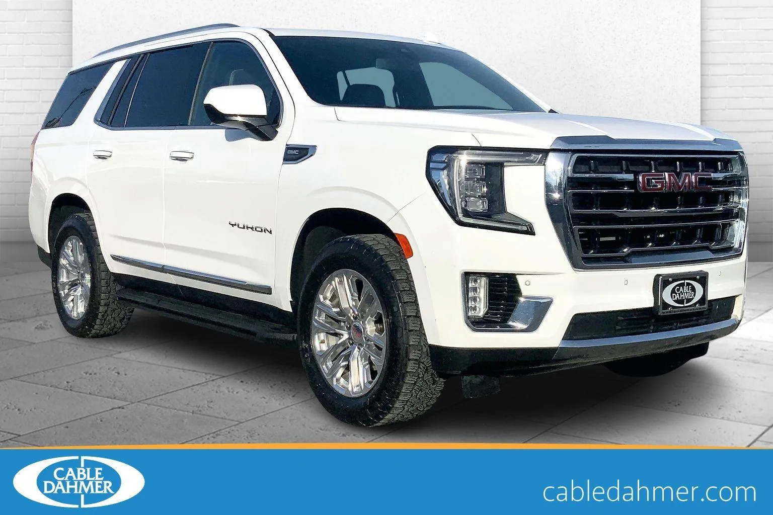 White 2021 GMC Yukon SLT for sale in Independence, MO