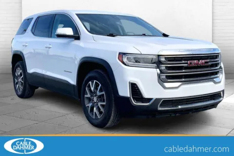 White 2023 GMC Acadia SLE for sale in Independence, MO