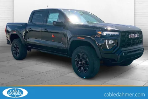 Black 2025 GMC Canyon 4WD Elevation for sale in Independence, MO