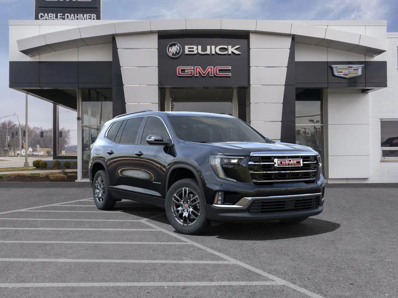 Black 2025 GMC Acadia Elevation for sale in Independence, MO