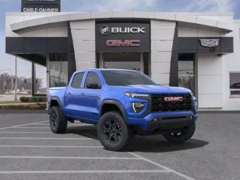 Blue 2025 GMC Canyon 4WD Elevation for sale in Independence, MO