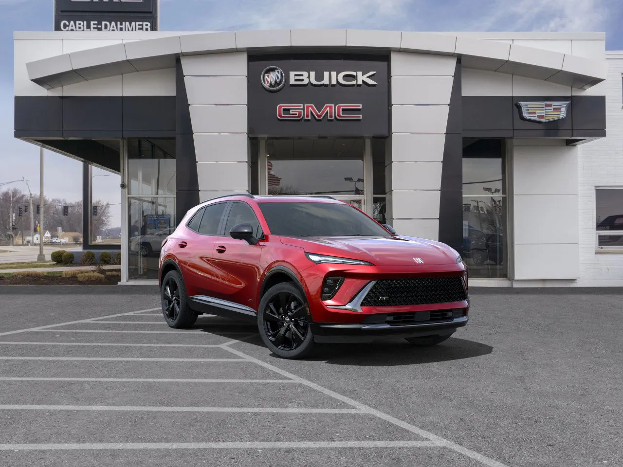 Red 2025 Buick Envision Sport Touring for sale in Independence, MO