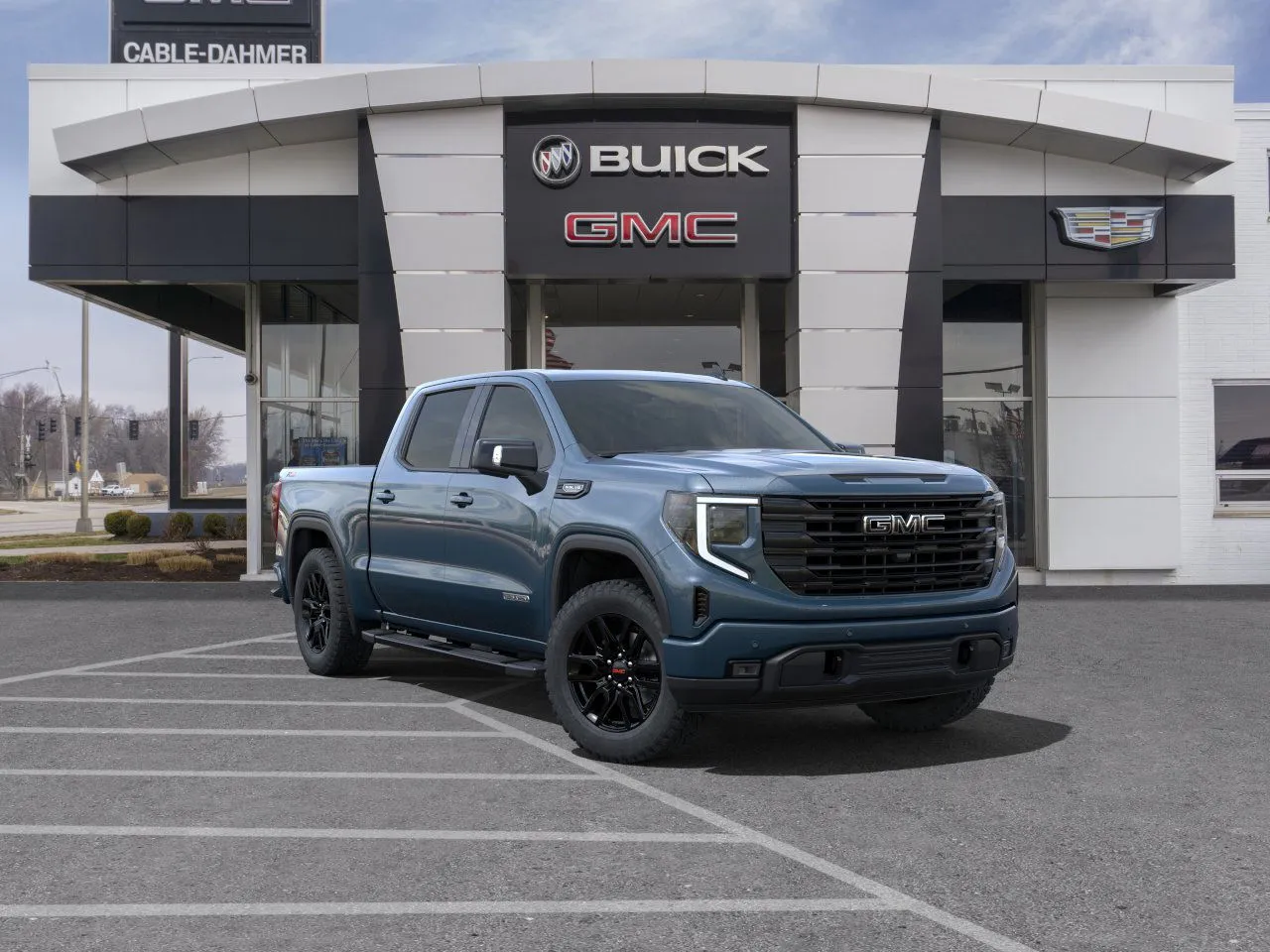 Blue 2025 GMC Sierra 1500 Elevation for sale in Independence, MO