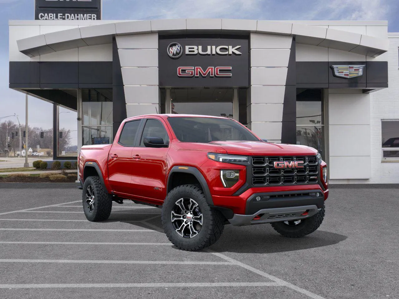 Red 2025 GMC Canyon 4WD AT4 for sale in Independence, MO
