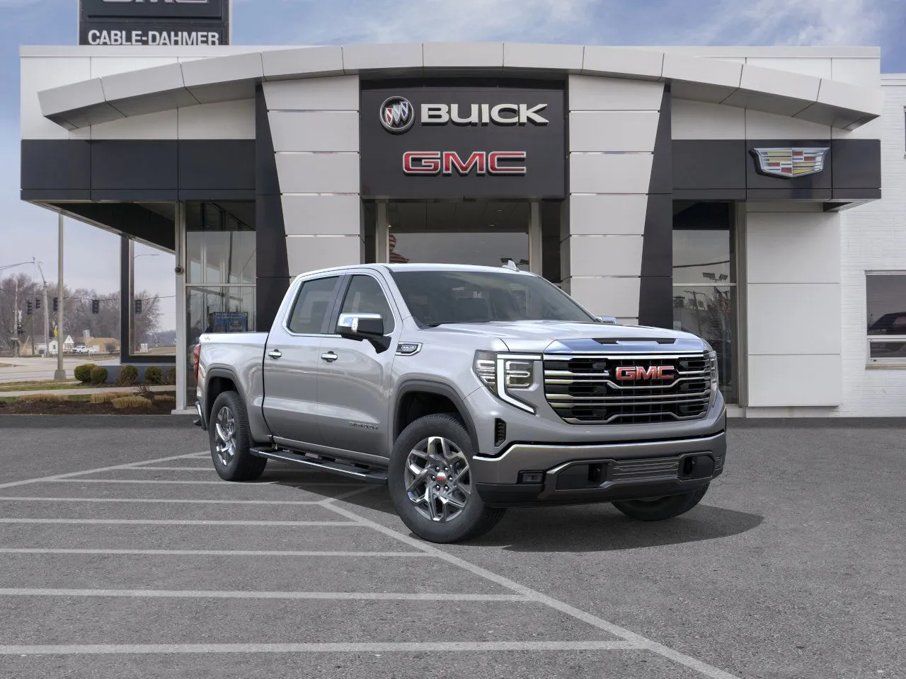 Gray 2025 GMC Sierra 1500 SLT for sale in Independence, MO