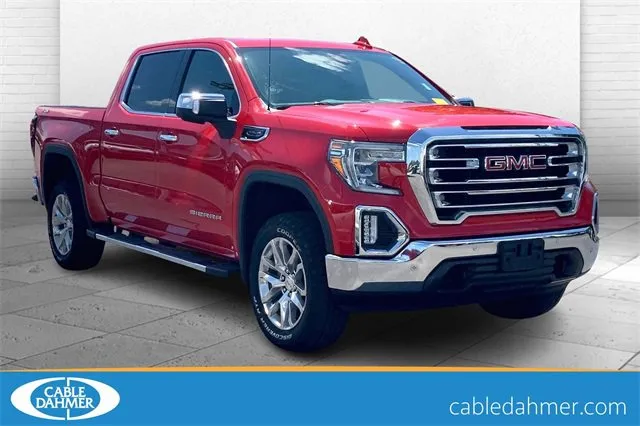 Red 2019 GMC Sierra 1500 SLT for sale in Independence, MO