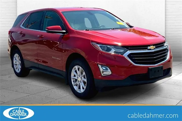 Used 2019 Chevrolet Equinox LT with VIN 3GNAXUEV0KS583782 for sale in Kansas City