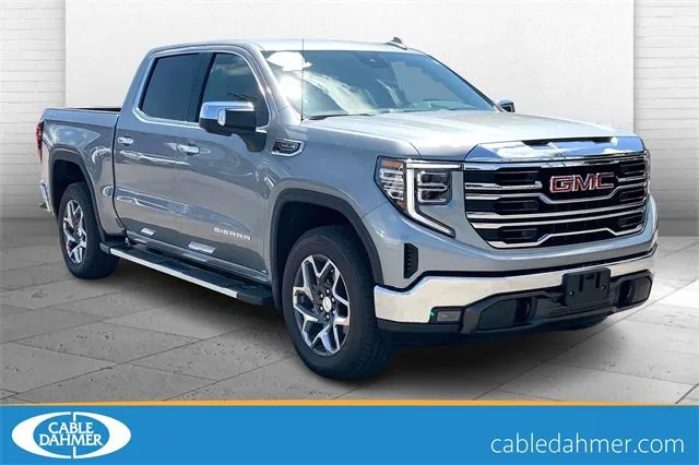 Used 2025 GMC Sierra 1500 SLT with VIN 3GTUUDED7SG163168 for sale in Kansas City