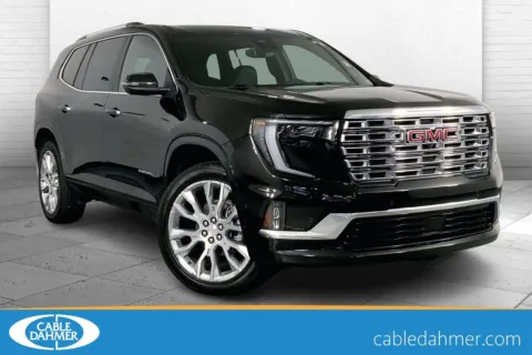 Black 2024 GMC Acadia AWD Denali for sale in Independence, MO